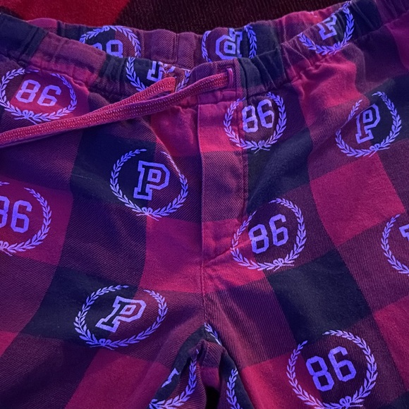 HTF PINK VICTORIAS SECRET RED AND BLACK BUFFALO CHECKERED PLAID - Picture 4 of 9